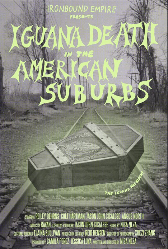 Iguana Death in the American Suburbs film poster