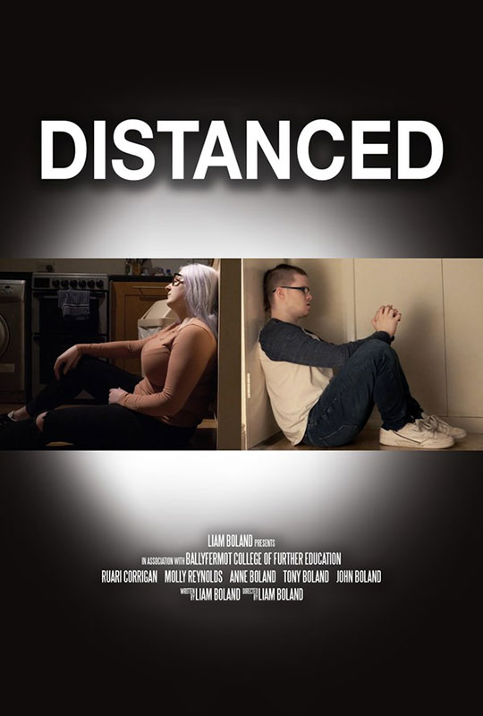 Distanced film poster
