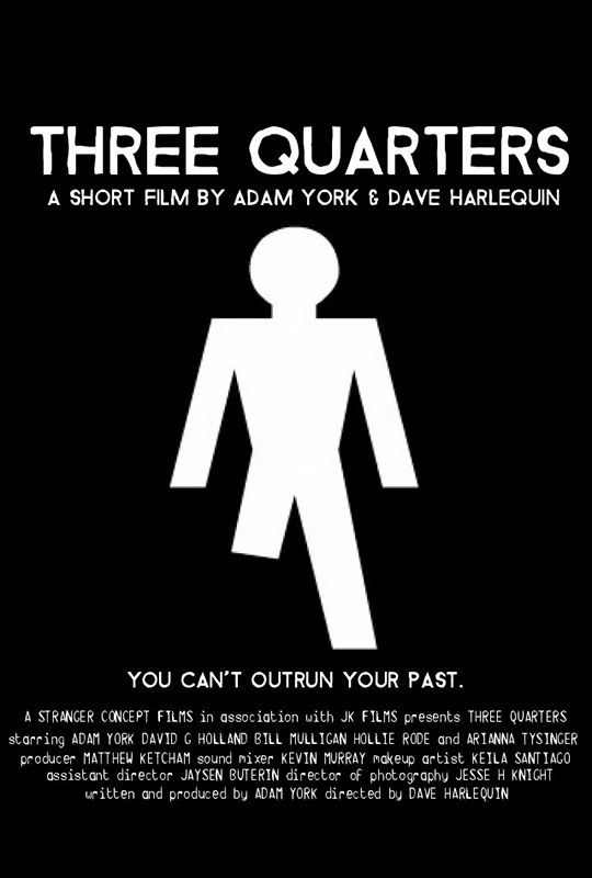 Three Quarters FILM poster
